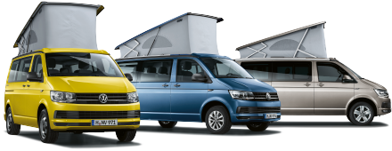 California, Elevating Roof - Vw California (480x270), Png Download