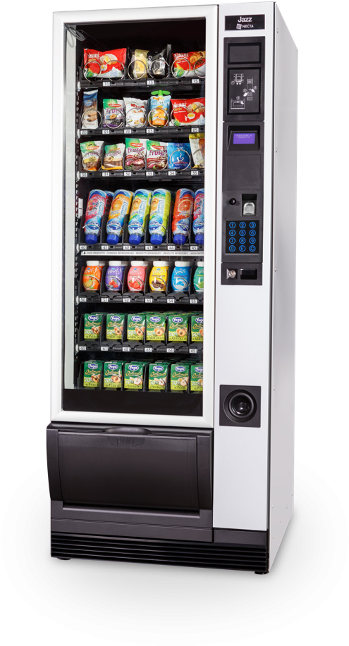 Jazz Specs 2x - Necta Jazz Vending Machine (580x971), Png Download