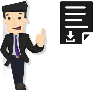 Trainer Accreditation Download - Flat Design Character Businessman (395x360), Png Download
