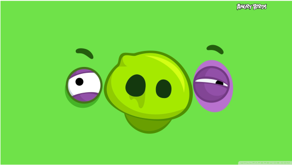 Small - Angry Birds Pig (600x523), Png Download