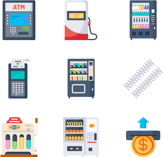 Vending Machine - Machine (600x564), Png Download