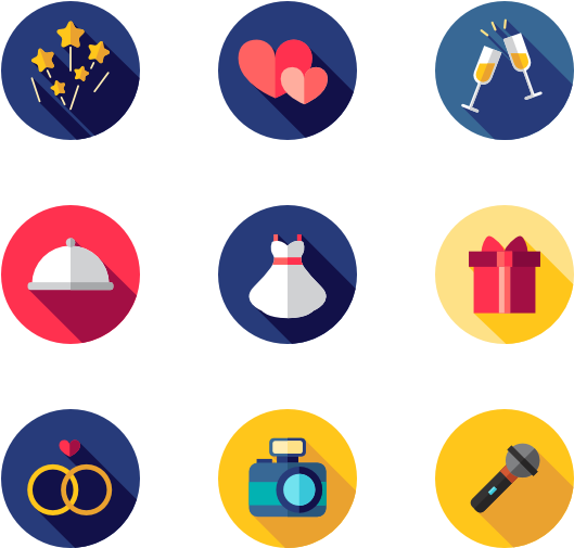 Wedding 50 Icons - Diy Icon Png (600x564), Png Download