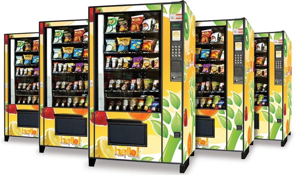 Healthy Vending Machine (960x570), Png Download