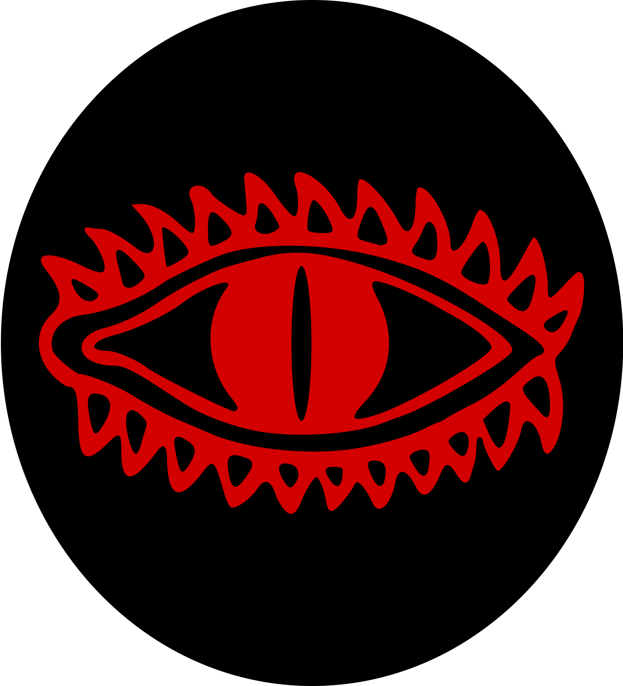 Open - Sauron Logo (2000x2200), Png Download