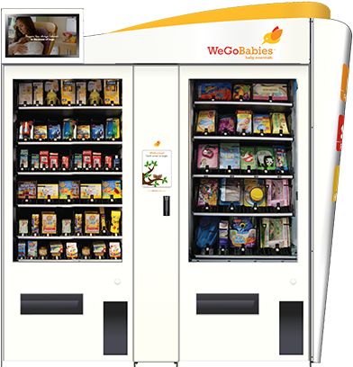 Wgb Vending Machine - Baby Food Vending Machines (392x423), Png Download