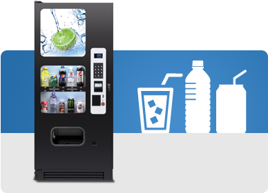 Combo Snack And Drink - Selectivend Cold Drink Vending Machine (400x322), Png Download
