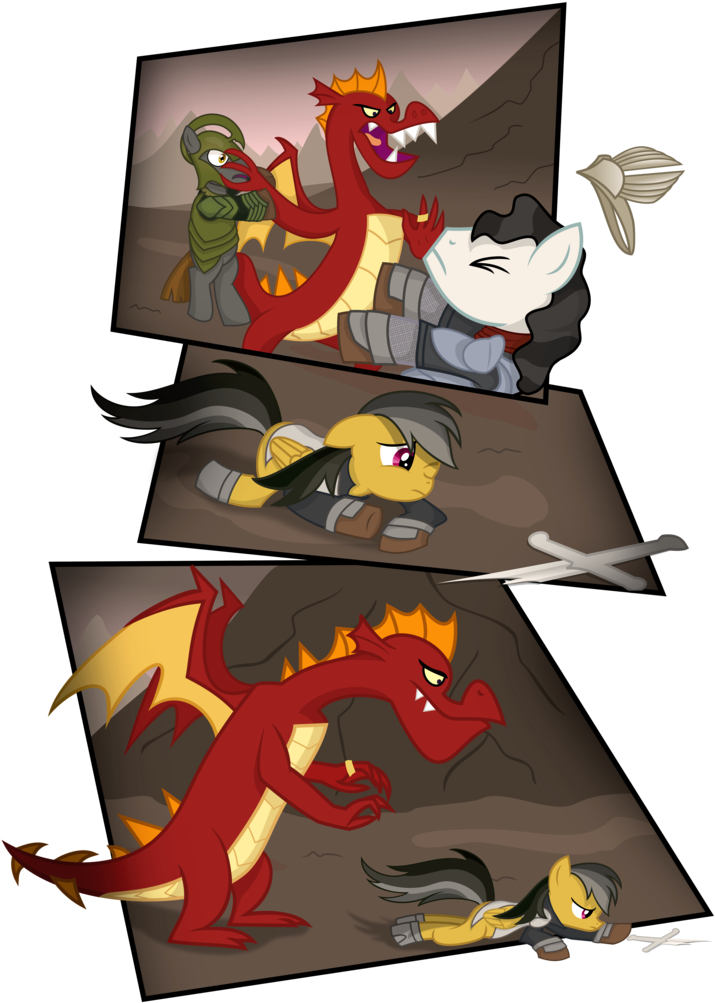 Shadowdark3, Crossover, Daring Do, Dragon, Elendil, - Battle Of Dagorlad (742x1024), Png Download