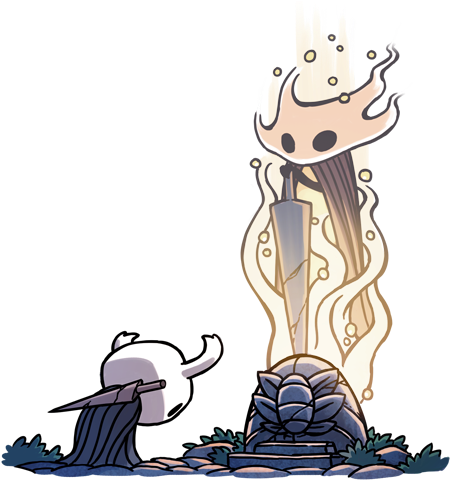 View Samegoogleiqdbsaucenao Hollow Knight Original - Hollow Knight Character Art (600x486), Png Download