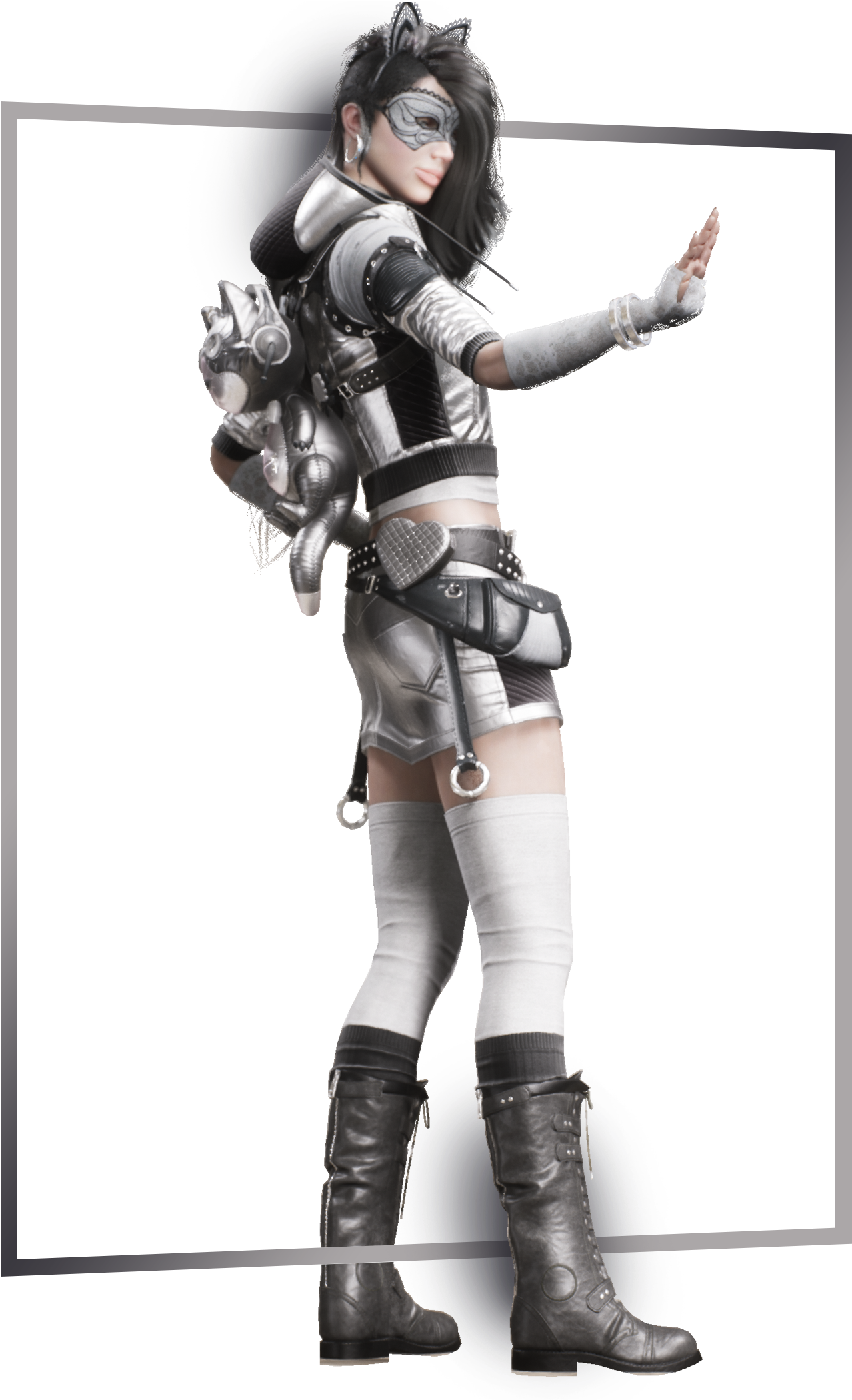 Paragon V40 Patch Notes Reveal Hero Changes In Massive - Figurine (1861x2100), Png Download