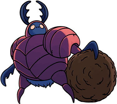 Hollow Knight - Hollow Knight Dung Defender (390x490), Png Download