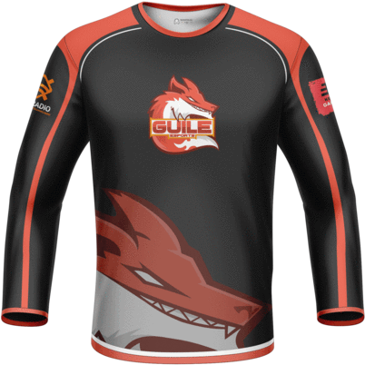 Guile Esports Long Sleeve Jersey - Long Sleeve Esport Jerseys (480x480), Png Download