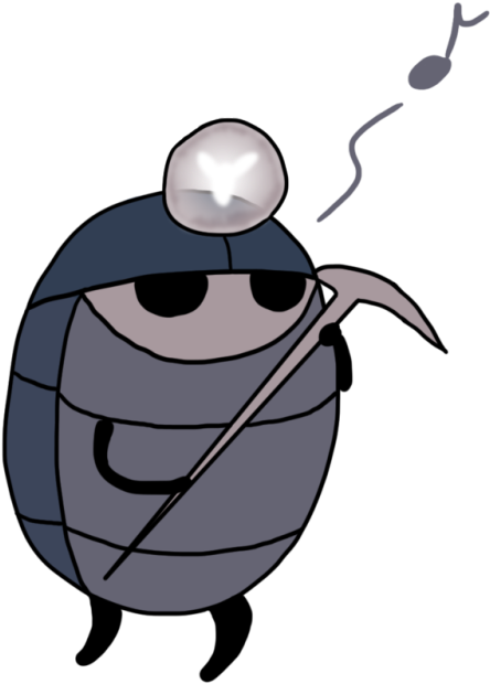 I Also Got Hollow Knight The Other Day - Cartoon (500x630), Png Download