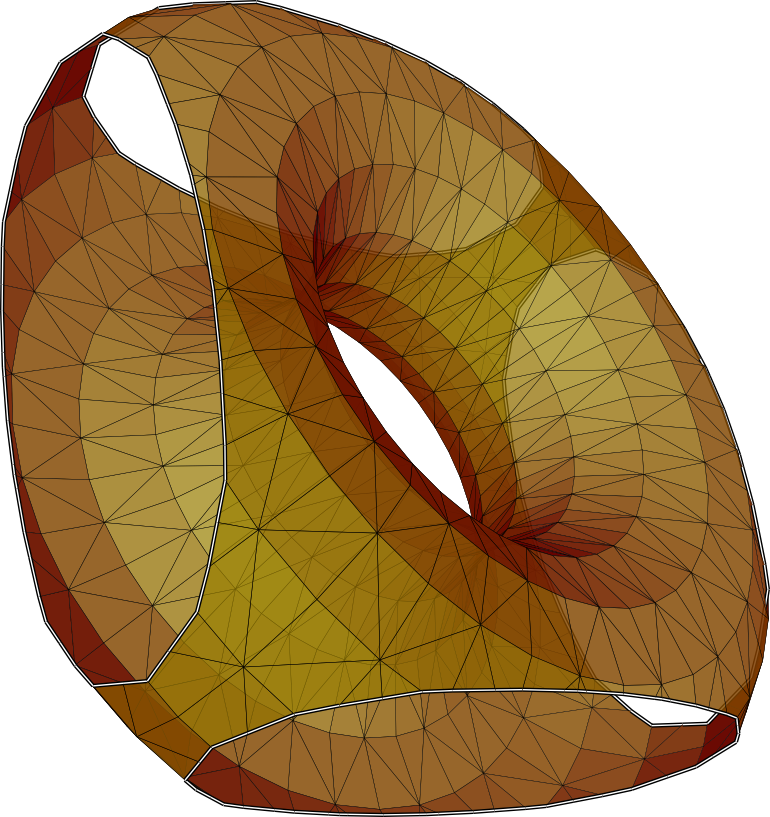 Clipped Torus - Torus (770x817), Png Download