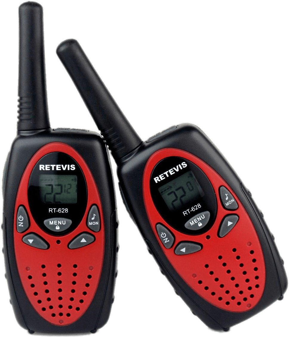 Objects - Red Walkie Talkie Retevis (1200x1200), Png Download