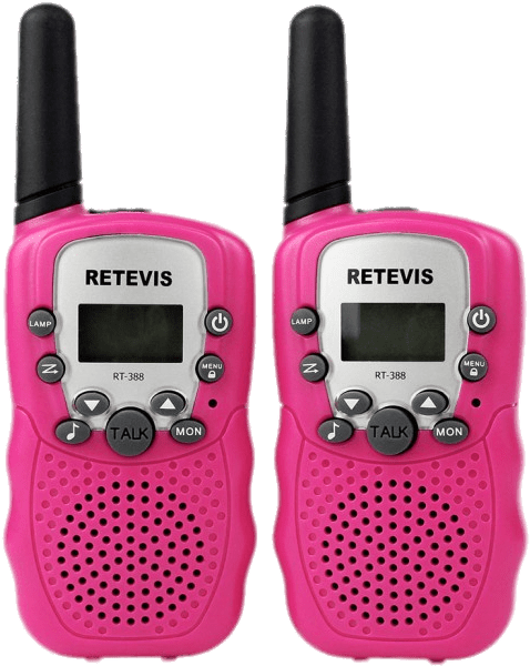 Objects - Retevis Pink Walkie Talkie (650x650), Png Download