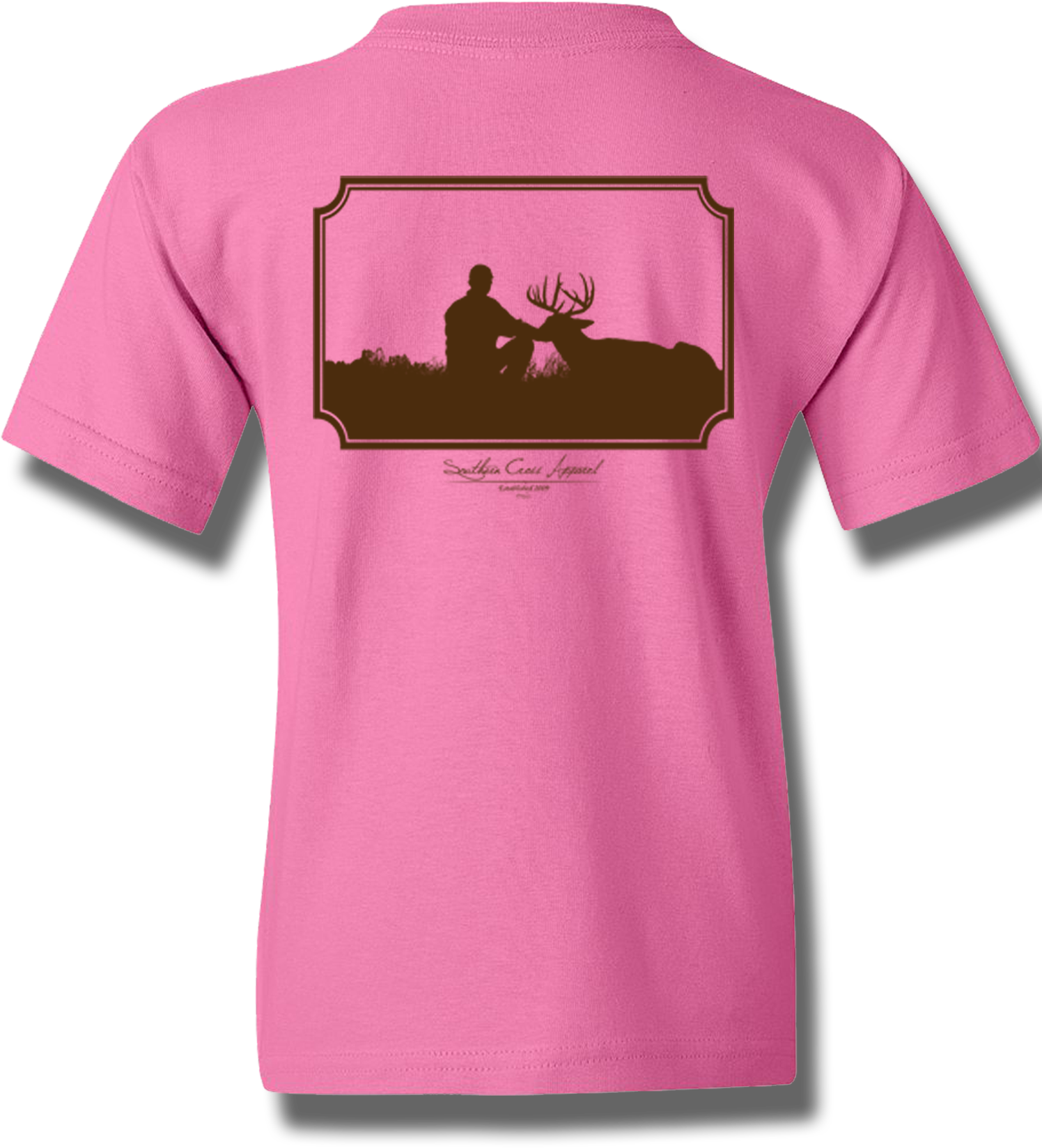 Deer Hunter Azalea Youth Short Sleeve S, T-shirt - Sleeve (1500x1941), Png Download