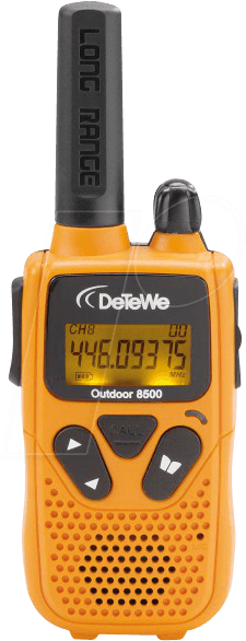 Licence Free Pmr/walkie Talkie Detewe - Aastra Detewe - Walkie-talkie Outdoor 8500 Duo (227x600), Png Download