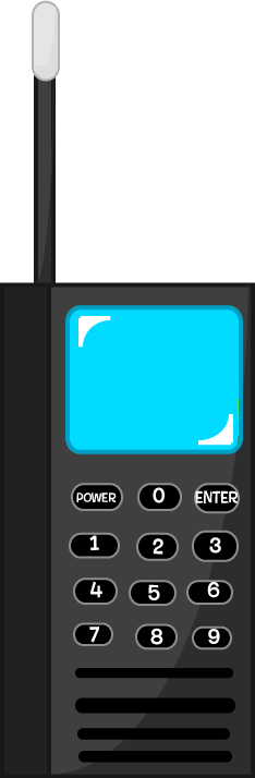 Walkie Talkie Idle - Mobile Phone (234x714), Png Download