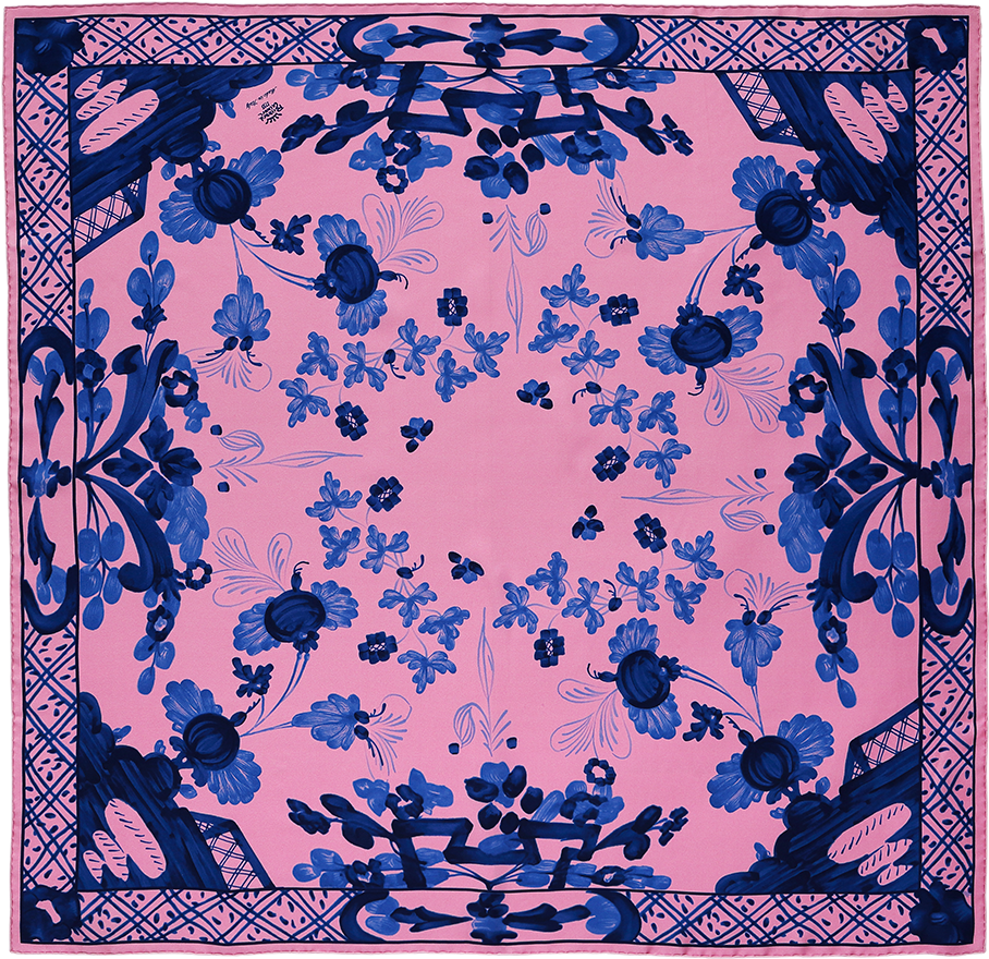 Richard Ginori 1735 - Oriente Italiano Iris Dessert (1412x1022), Png Download