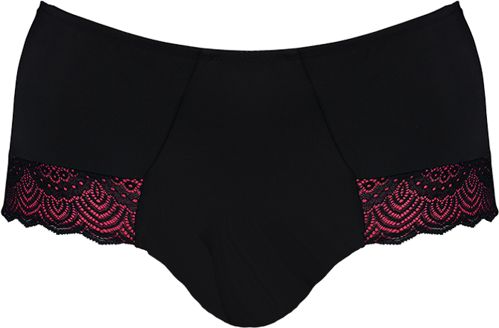 Support Radiate Set Black Azalea Setd04 2071black/azalea - Lace (1000x926), Png Download