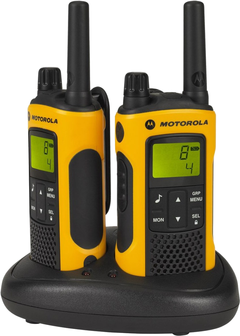 Sturdy And Powerful Walkie Talkies - Motorola Tlkr T80 Extreme Pmr 8-channel Two-way Radio (800x1108), Png Download