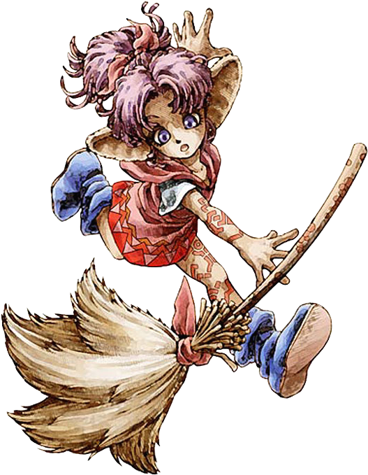 Lisa - Legend Of Mana Artwork (551x696), Png Download