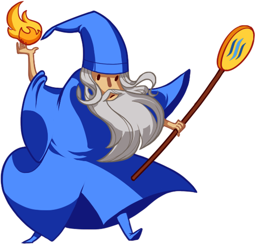 [steem-wizards ] - Magic Internet Money Wizard (600x600), Png Download