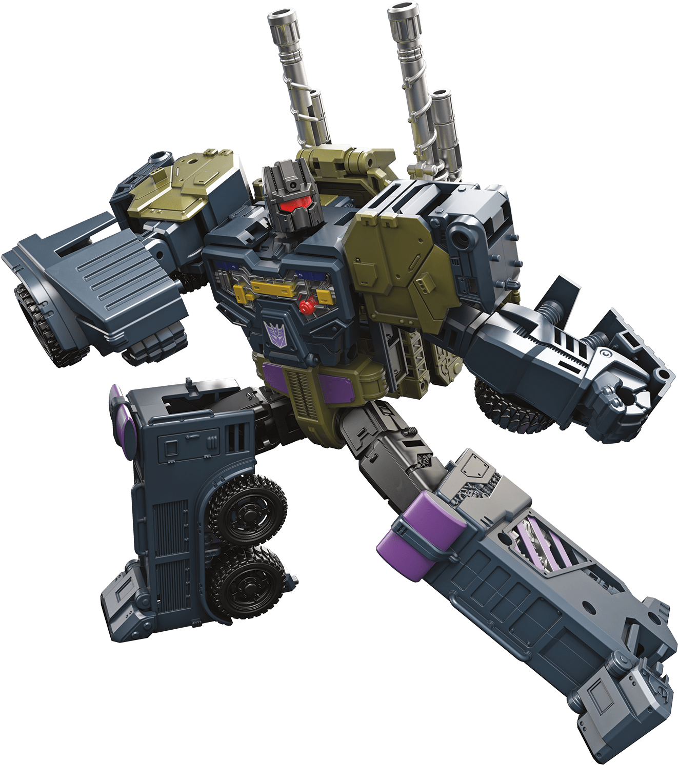 Deluxe Swindle Bot V2 Deluxe Swindle Vehicle Right - Transformers Combiner Wars Onslaught (1423x1600), Png Download