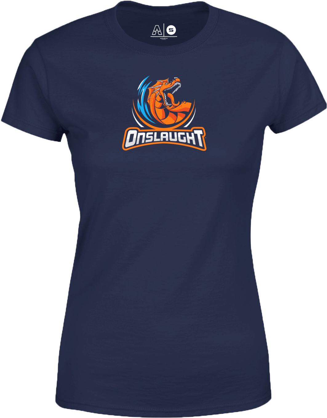 Onslaught Women's Logo Tee - T-shirt (1200x1415), Png Download
