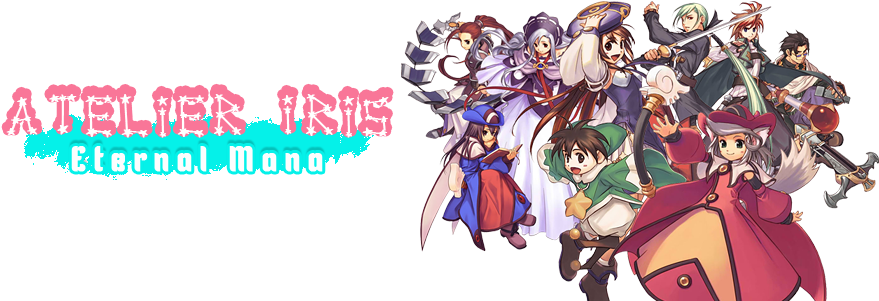 Atelier Iris Eternal Mana (1050x300), Png Download