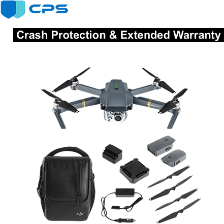 Dji™ Mavic Pro Fly More Combo Crash Protection Plan - Dji Drone Mavic Pro Fly More Combo (500x500), Png Download