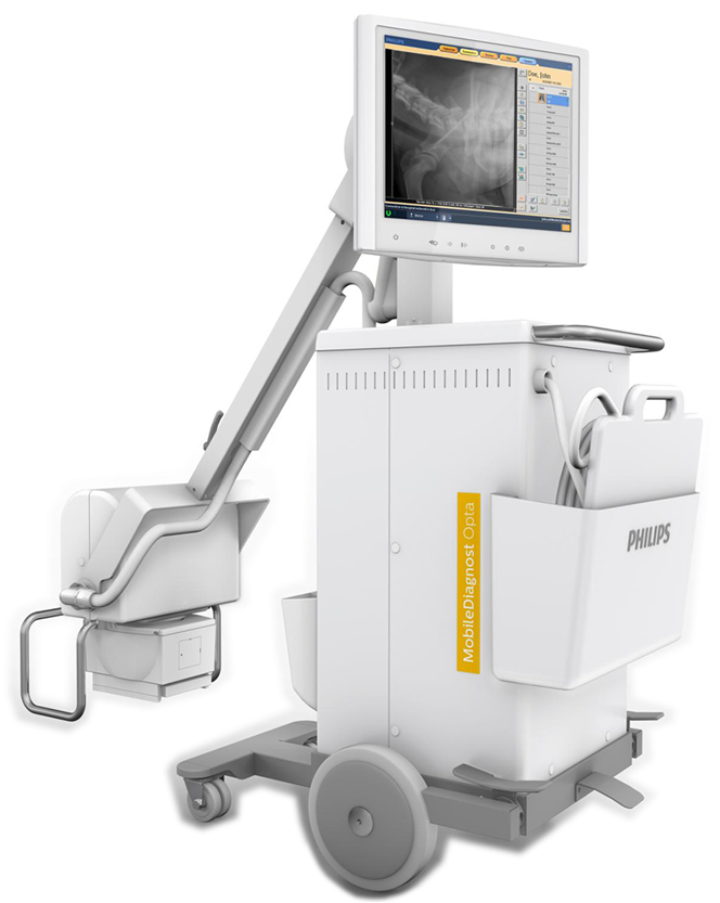 Opta Vet Xray - Digital Mobile X Ray Machine (700x849), Png Download