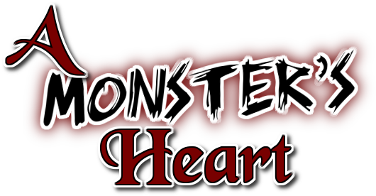 A Monster's Heart - Calligraphy (531x308), Png Download