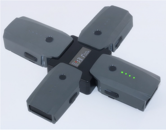 Battery Charging Hub For Dji Mavic Pro, Iknowtech 4 (700x700), Png Download