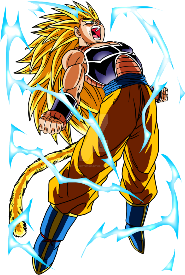 Dragon Ball Rr Ssj2 Raditz By Malikstudios-dbwovel - Dragon Ball Raditz Ssj2 (739x1080), Png Download