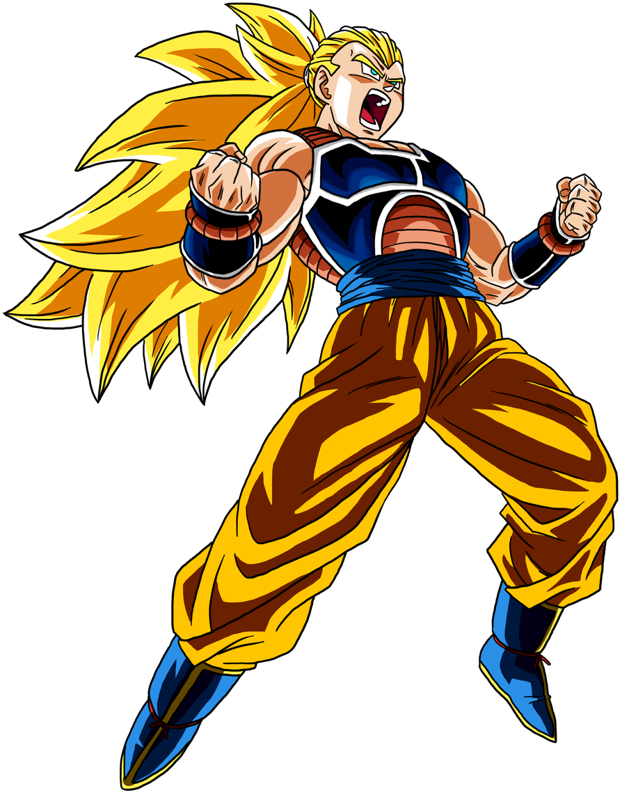 What If Raditz Turned Good Check Out This Awesome Vid - Raditz Hair Tied (991x1200), Png Download