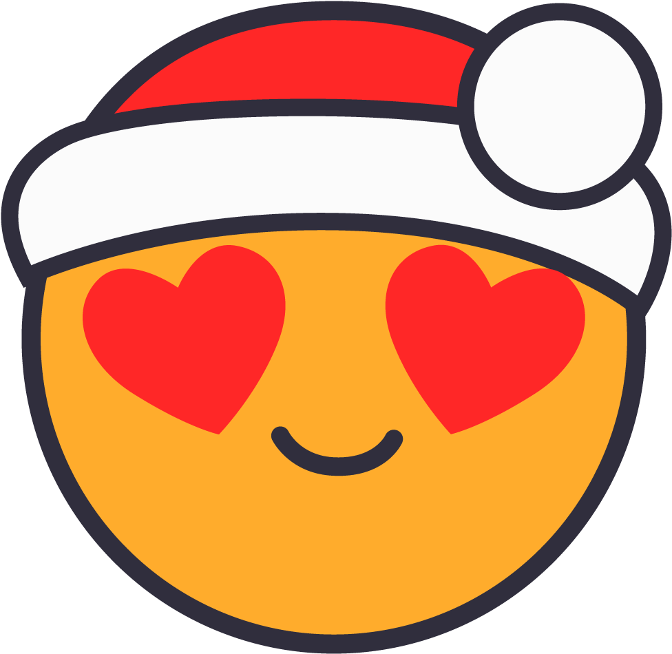 Santa Love - Sleepy Santa (1000x1000), Png Download