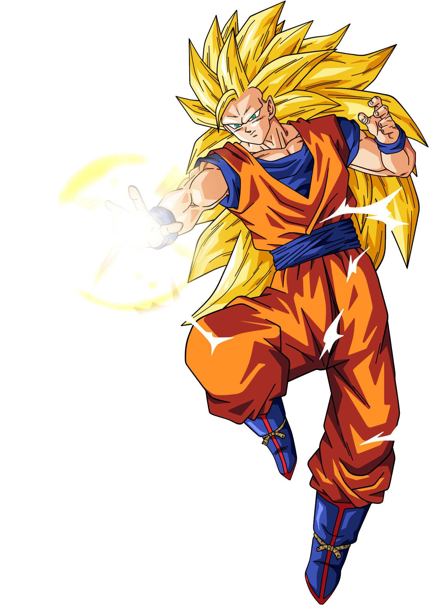 Super Saiyan Goku (1437x2072), Png Download