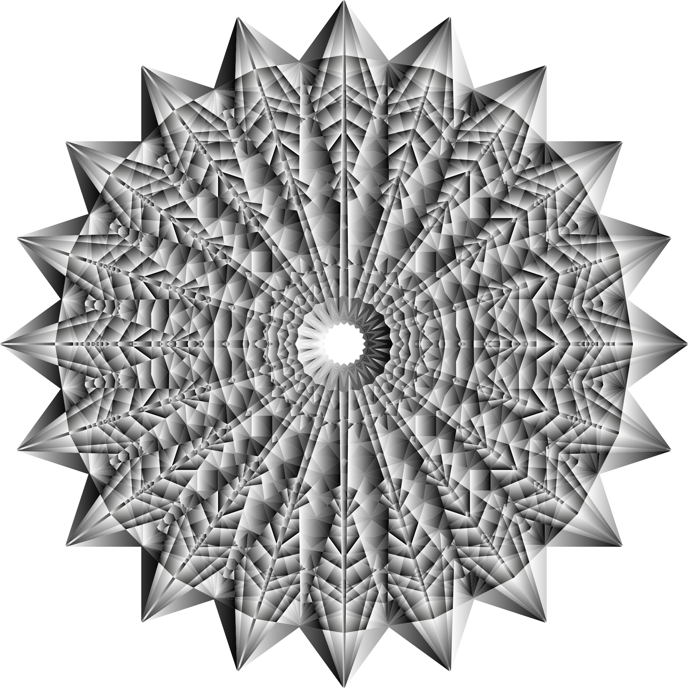 This Free Icons Png Design Of Xray Mandala (2320x2320), Png Download