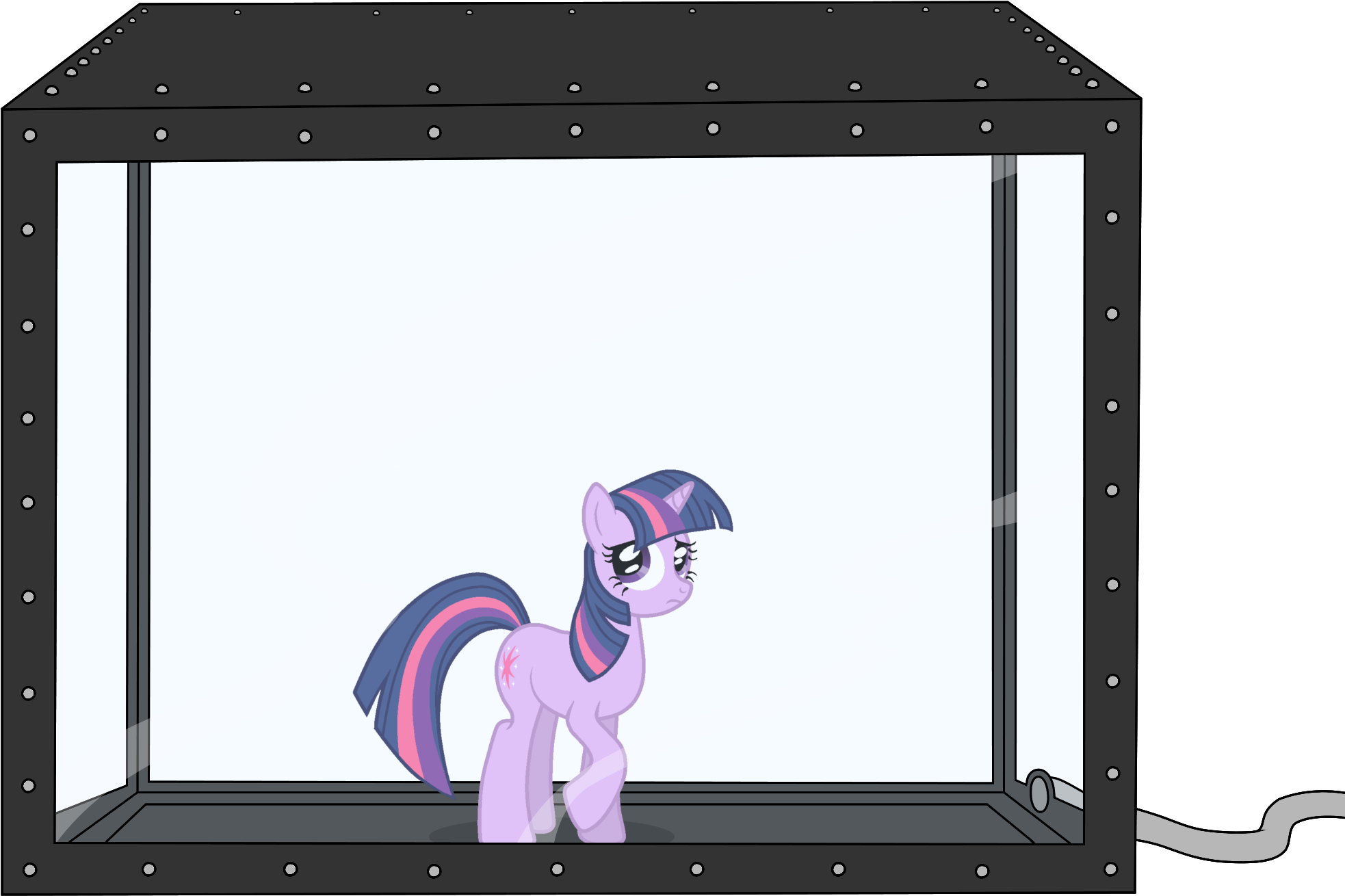 Comish Tank18 Frame - Twilight Sparkle My Little Pony Drowning (1996x1339), Png Download
