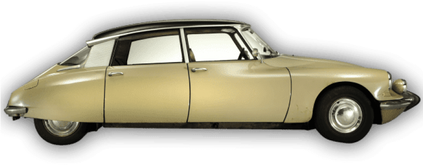 Citroeм€n Ds Yellow - Citroen Ds Png (620x349), Png Download