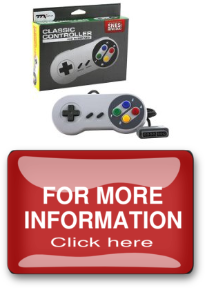 Snes Controller Wired Super Famicom Style Grey Retail - Ttx Tech - 2 Packs - Snes - Controller - Wired - Super (297x417), Png Download