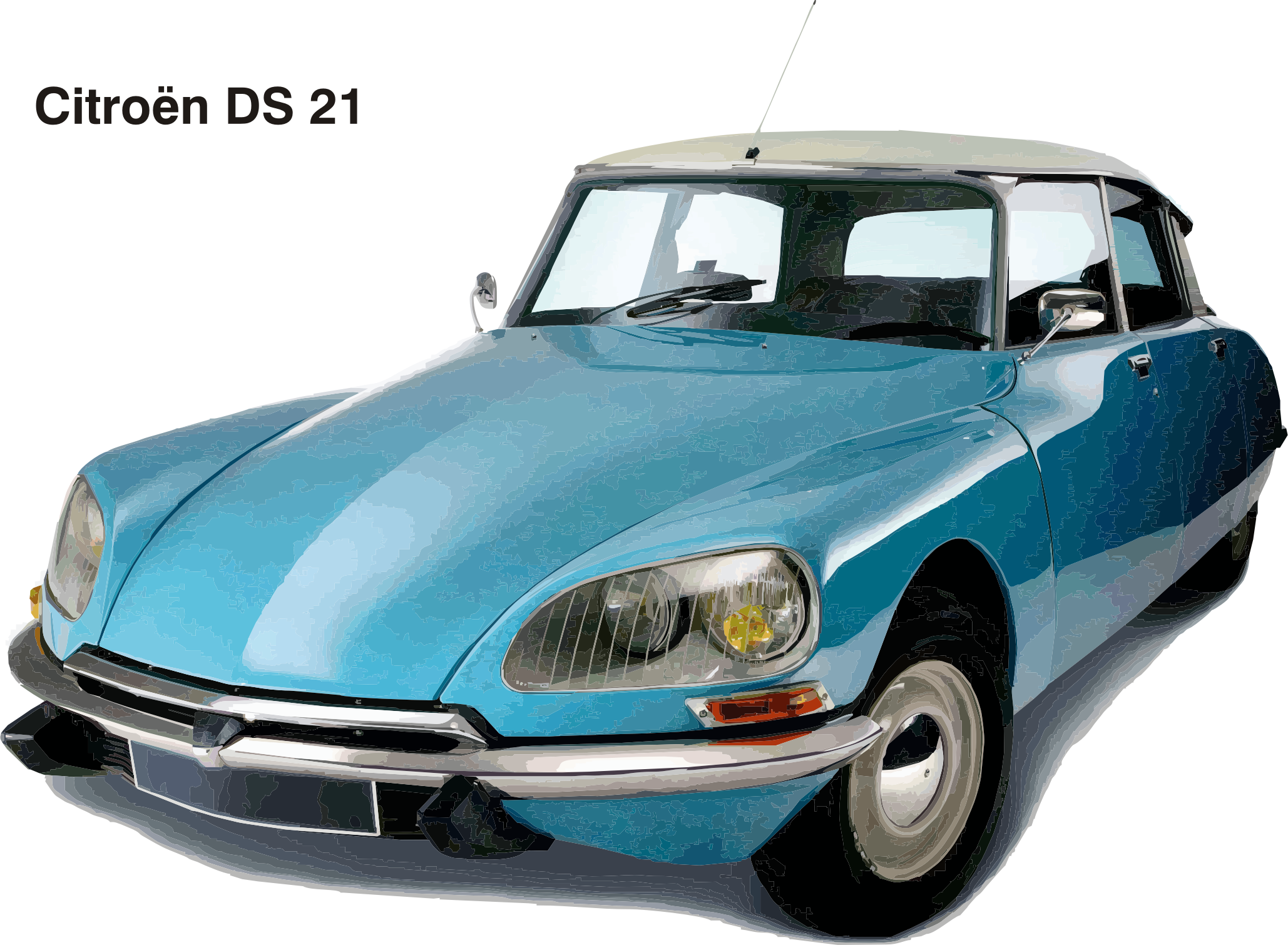 This Free Icons Png Design Of Ciroen Ds 21 Berline, (2058x1510), Png Download