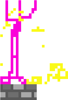 Pee Walk V - Pixel Art (320x450), Png Download