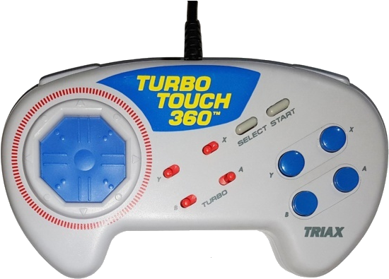 Super Nintendo Triax Turbo Touch 360 Controller - Turbo Touch 360 (600x420), Png Download