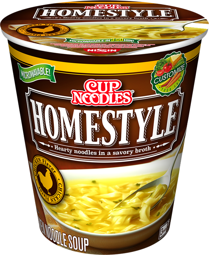 Ramen Bowl Icons Png - Homestyle Cup Noodles (697x850), Png Download