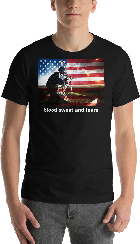 Blood Sweat And Tears T-shirt - T-shirt (1000x1000), Png Download