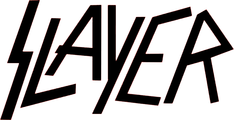 Slayer Logo - Slayer Band Logo Png (800x413), Png Download