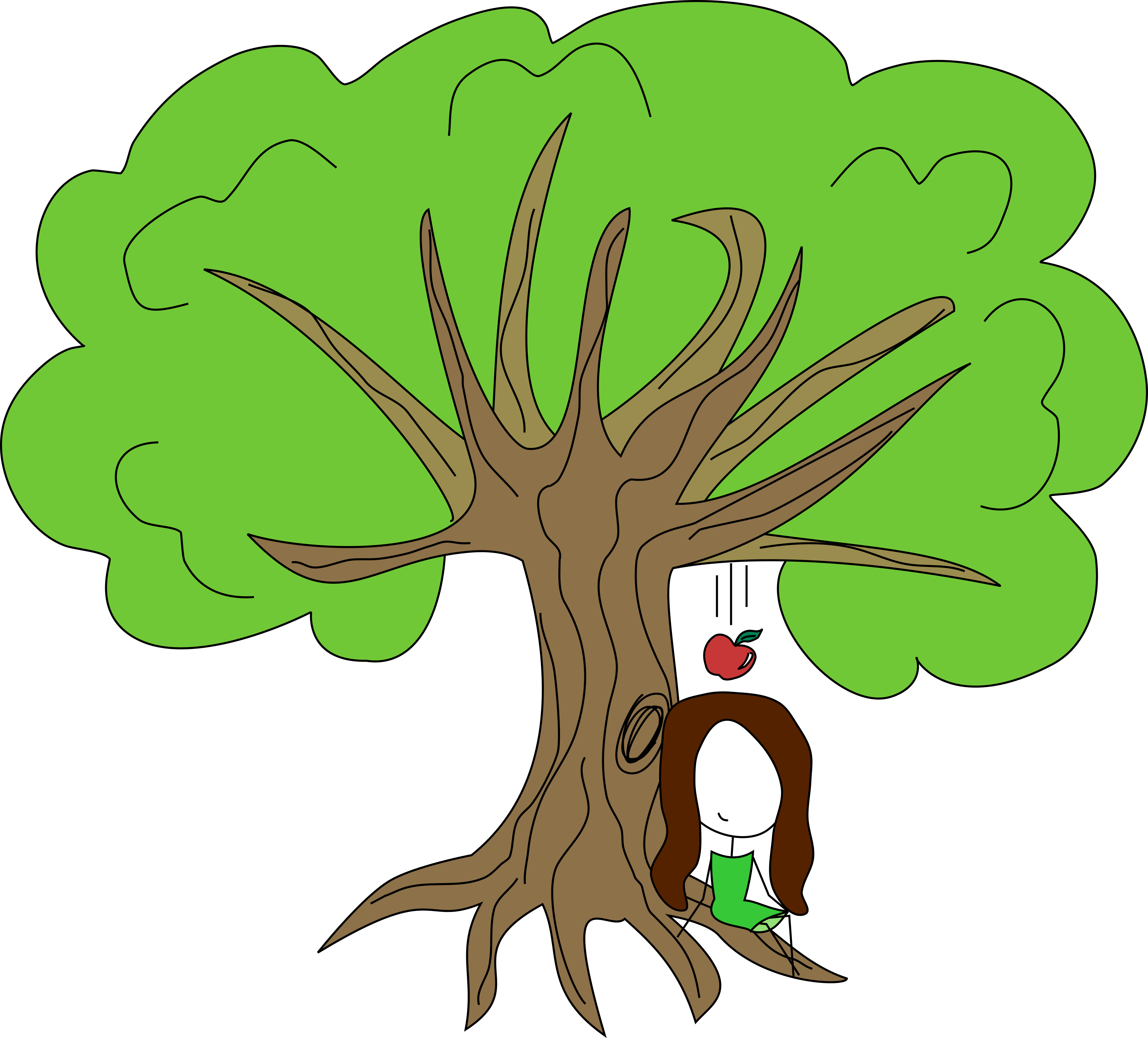 Newton Apple - Isaac Newton Apple Png (3504x3169), Png Download