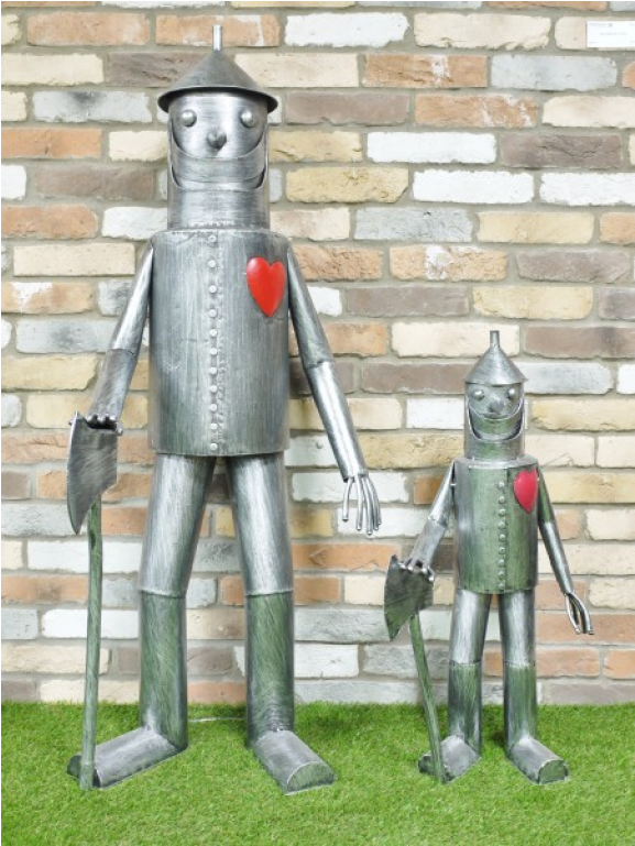 135cm Metal Tin Man Sculpture Ornament (1152x768), Png Download